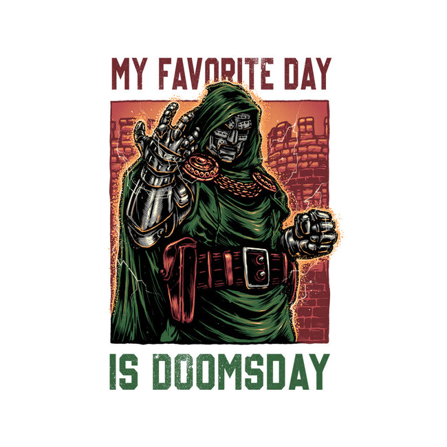 My Favorite Day Is Doomsday-None-Drawstring-Bag-glitchygorilla