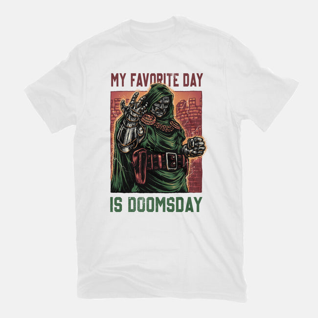 My Favorite Day Is Doomsday-Youth-Basic-Tee-glitchygorilla