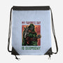 My Favorite Day Is Doomsday-None-Drawstring-Bag-glitchygorilla