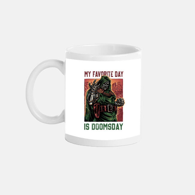 My Favorite Day Is Doomsday-None-Mug-Drinkware-glitchygorilla