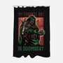 My Favorite Day Is Doomsday-None-Polyester-Shower Curtain-glitchygorilla