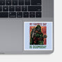 My Favorite Day Is Doomsday-None-Glossy-Sticker-glitchygorilla