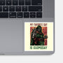 My Favorite Day Is Doomsday-None-Glossy-Sticker-glitchygorilla