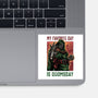 My Favorite Day Is Doomsday-None-Glossy-Sticker-glitchygorilla