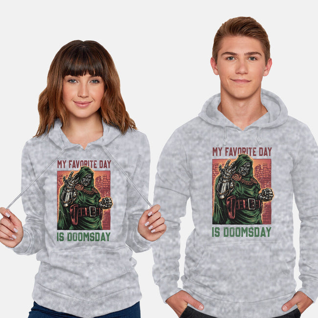 My Favorite Day Is Doomsday-Unisex-Pullover-Sweatshirt-glitchygorilla
