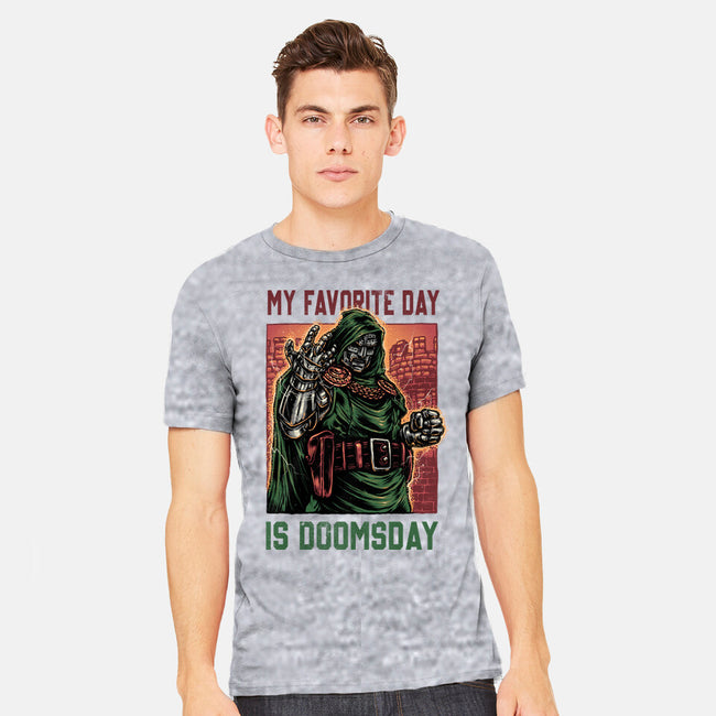 My Favorite Day Is Doomsday-Mens-Heavyweight-Tee-glitchygorilla