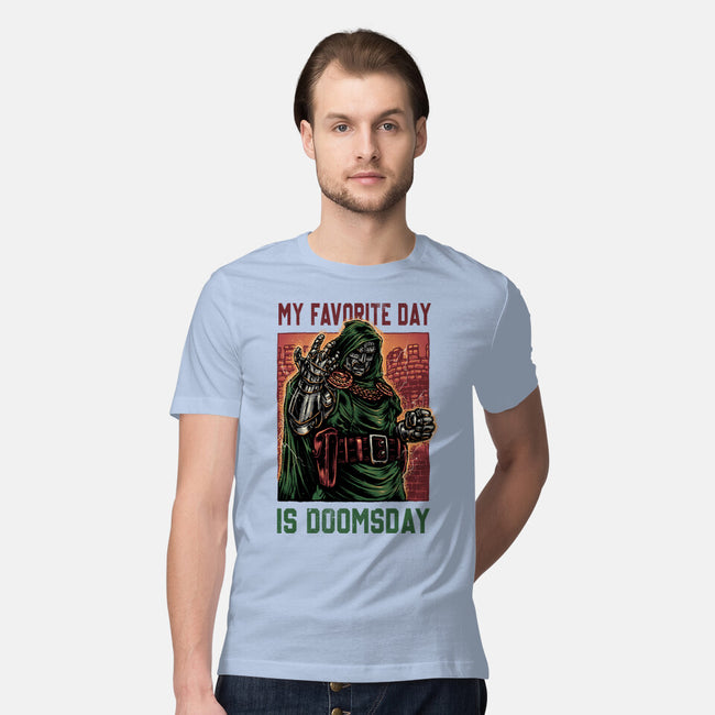 My Favorite Day Is Doomsday-Mens-Premium-Tee-glitchygorilla