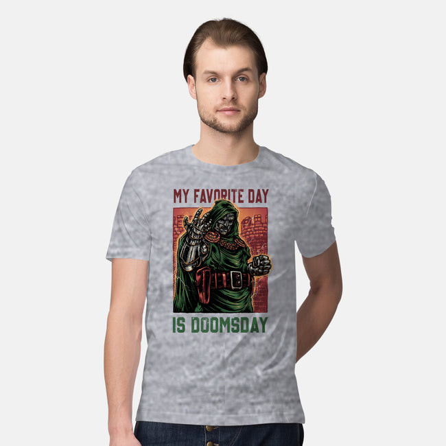 My Favorite Day Is Doomsday-Mens-Premium-Tee-glitchygorilla