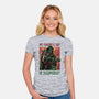 My Favorite Day Is Doomsday-Womens-Fitted-Tee-glitchygorilla