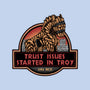 Trust Issues Started In Troy-None-Fleece-Blanket-glitchygorilla