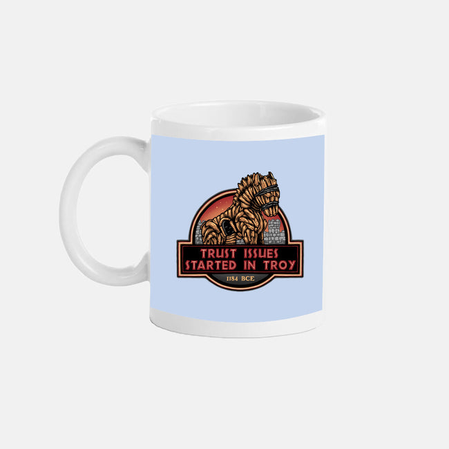 Trust Issues Started In Troy-None-Mug-Drinkware-glitchygorilla