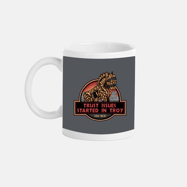 Trust Issues Started In Troy-None-Mug-Drinkware-glitchygorilla
