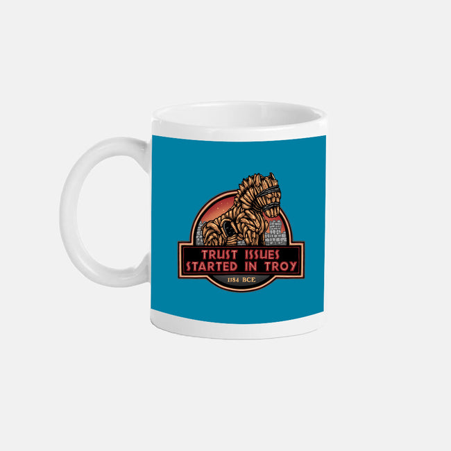 Trust Issues Started In Troy-None-Mug-Drinkware-glitchygorilla
