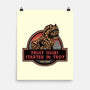 Trust Issues Started In Troy-None-Matte-Poster-glitchygorilla