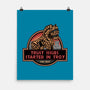 Trust Issues Started In Troy-None-Matte-Poster-glitchygorilla