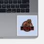 Trust Issues Started In Troy-None-Glossy-Sticker-glitchygorilla