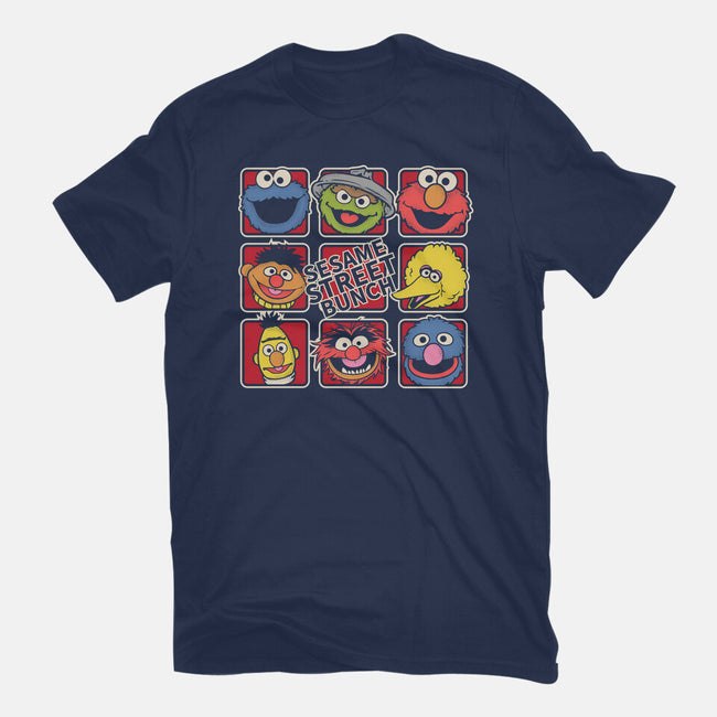 Sesame Street Bunch-Womens-Basic-Tee-turborat14