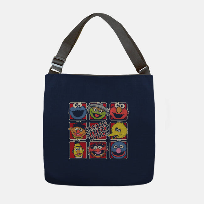 Sesame Street Bunch-None-Adjustable Tote-Bag-turborat14