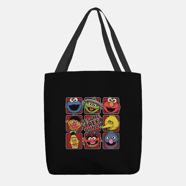 Sesame Street Bunch-None-Basic Tote-Bag-turborat14