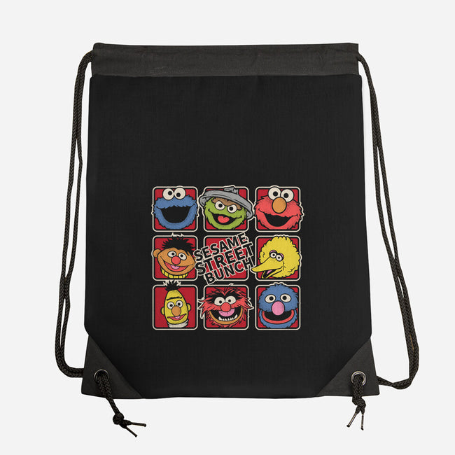 Sesame Street Bunch-None-Drawstring-Bag-turborat14