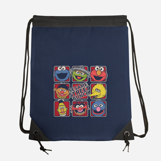 Sesame Street Bunch-None-Drawstring-Bag-turborat14