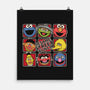 Sesame Street Bunch-None-Matte-Poster-turborat14