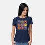 Sesame Street Bunch-Womens-Basic-Tee-turborat14
