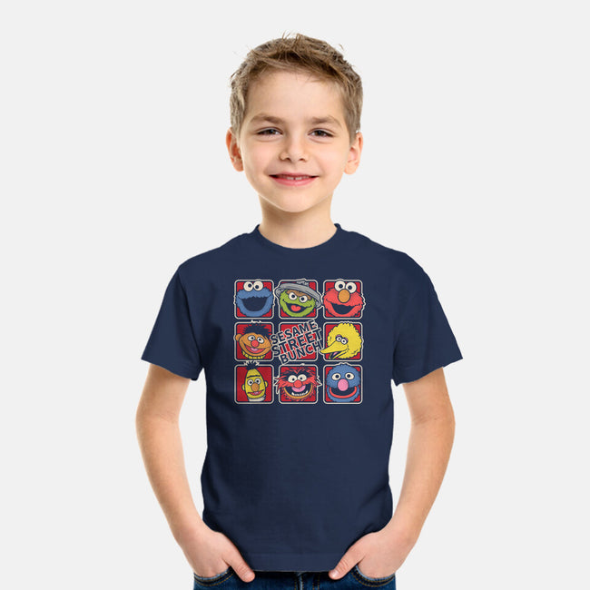 Sesame Street Bunch-Youth-Basic-Tee-turborat14
