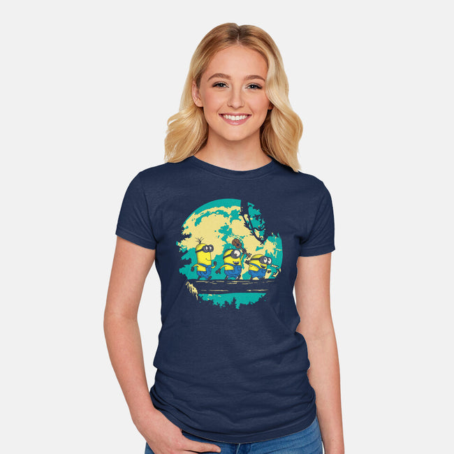 Hakuna Banana-Womens-Fitted-Tee-turborat14