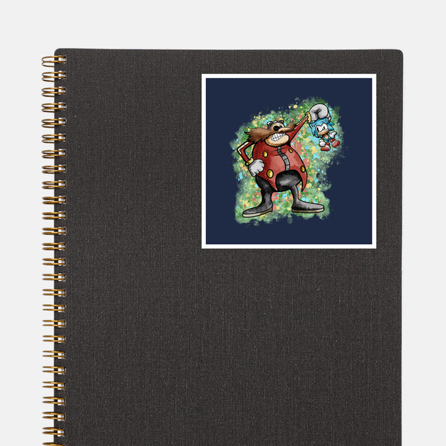 Strange Hedgehog-None-Glossy-Sticker-nickzzarto