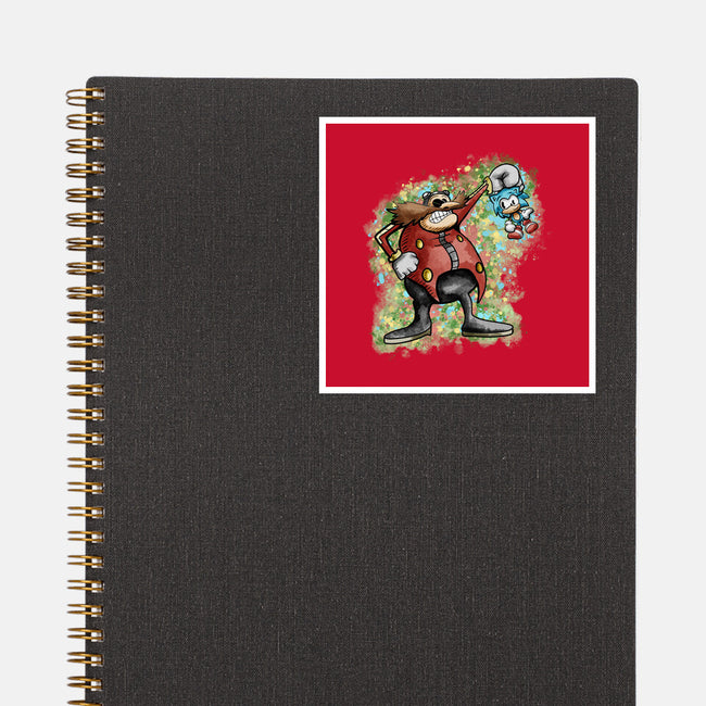 Strange Hedgehog-None-Glossy-Sticker-nickzzarto