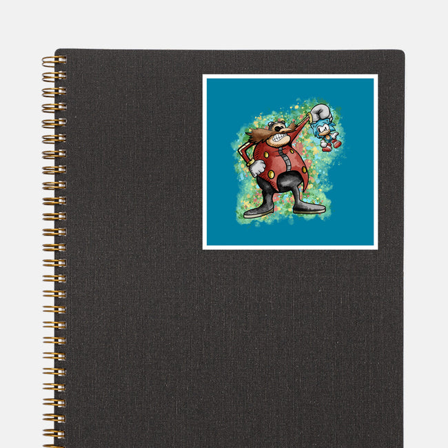 Strange Hedgehog-None-Glossy-Sticker-nickzzarto