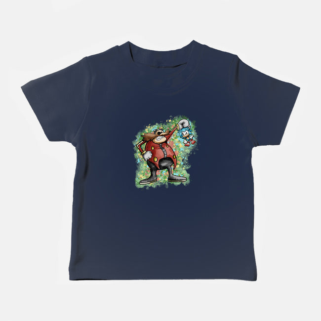 Strange Hedgehog-Baby-Basic-Tee-nickzzarto