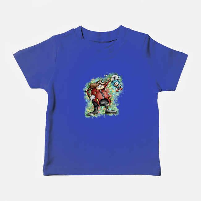 Strange Hedgehog-Baby-Basic-Tee-nickzzarto