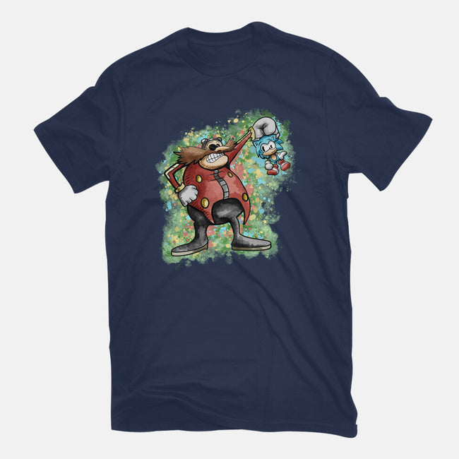 Strange Hedgehog-Unisex-Basic-Tee-nickzzarto