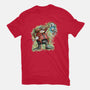Strange Hedgehog-Womens-Basic-Tee-nickzzarto