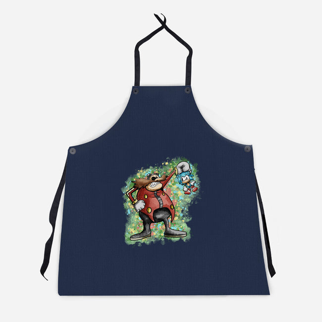 Strange Hedgehog-Unisex-Kitchen-Apron-nickzzarto