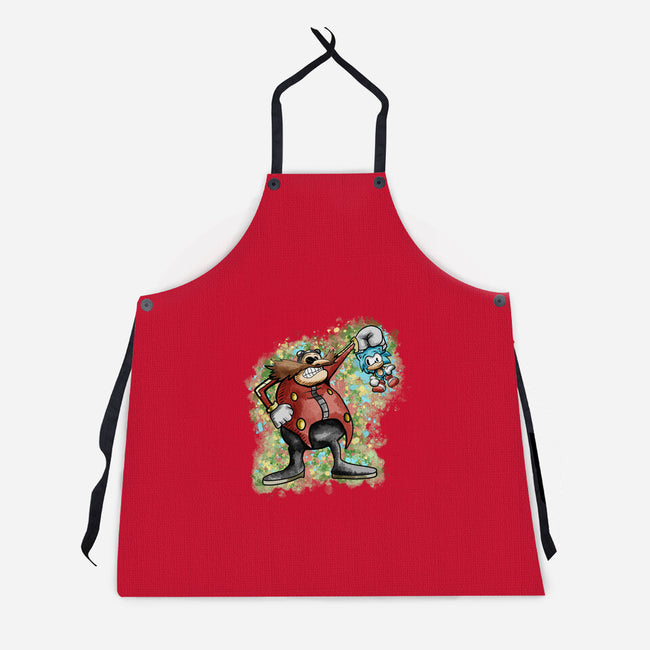 Strange Hedgehog-Unisex-Kitchen-Apron-nickzzarto