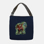 Strange Hedgehog-None-Adjustable Tote-Bag-nickzzarto