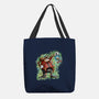Strange Hedgehog-None-Basic Tote-Bag-nickzzarto