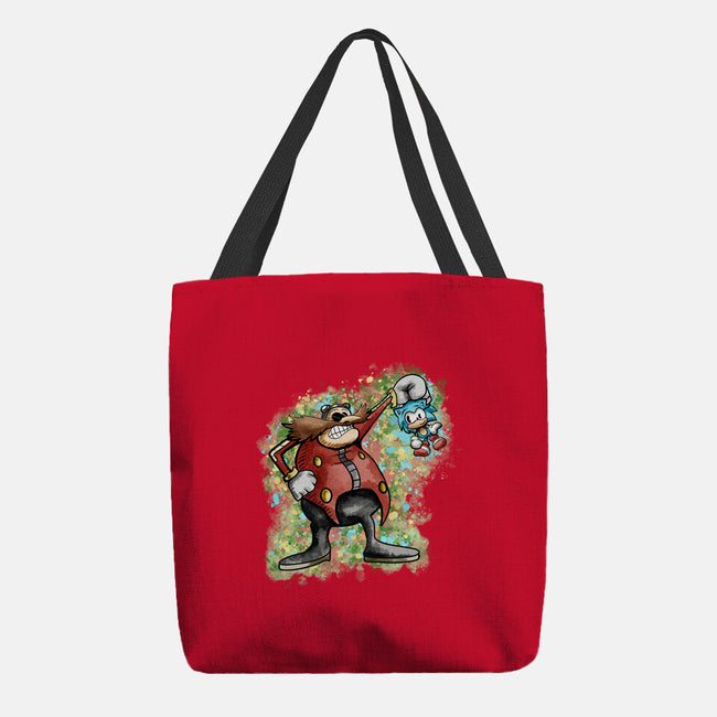 Strange Hedgehog-None-Basic Tote-Bag-nickzzarto