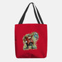 Strange Hedgehog-None-Basic Tote-Bag-nickzzarto