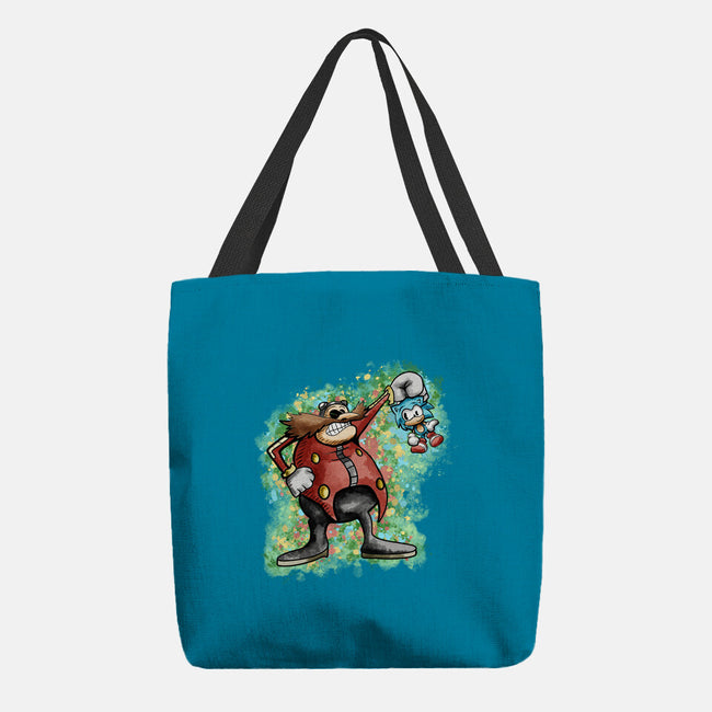 Strange Hedgehog-None-Basic Tote-Bag-nickzzarto