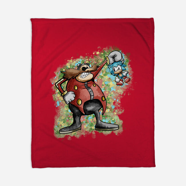 Strange Hedgehog-None-Fleece-Blanket-nickzzarto