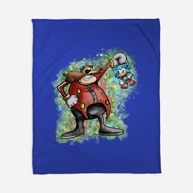 Strange Hedgehog-None-Fleece-Blanket-nickzzarto