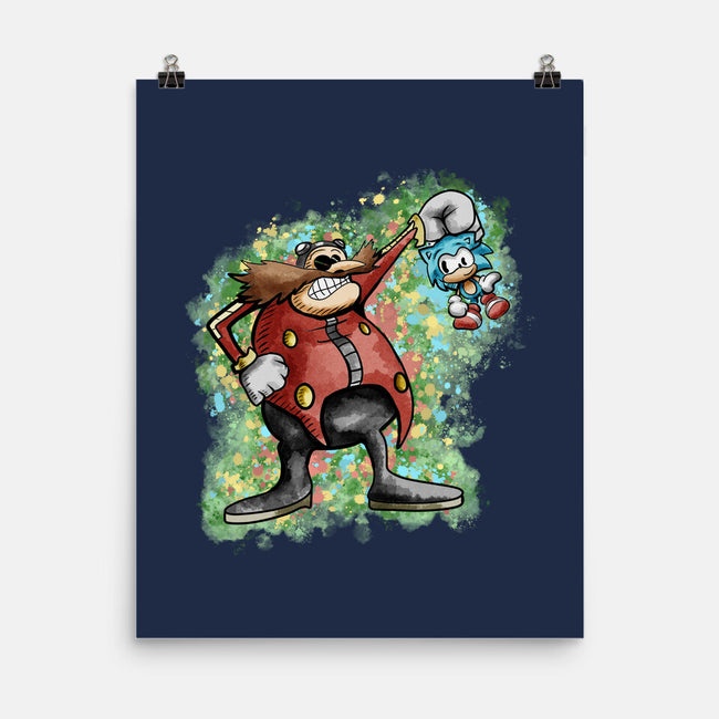 Strange Hedgehog-None-Matte-Poster-nickzzarto