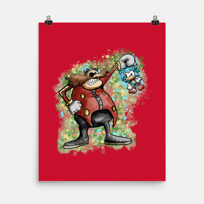 Strange Hedgehog-None-Matte-Poster-nickzzarto
