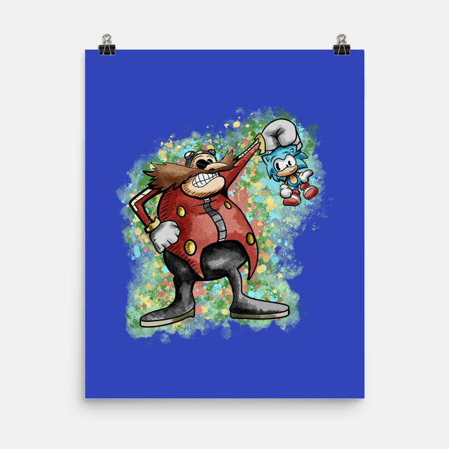 Strange Hedgehog-None-Matte-Poster-nickzzarto