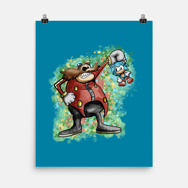 Strange Hedgehog-None-Matte-Poster-nickzzarto