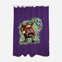 Strange Hedgehog-None-Polyester-Shower Curtain-nickzzarto